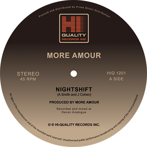 More Amour Nightshift / Don't Look Down Range_Music_NYC