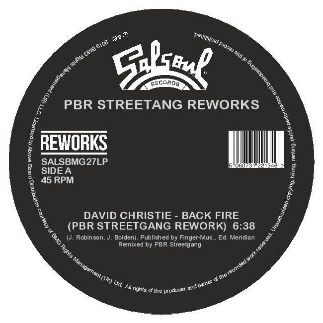 Thumbnail: David Christie, The Destroyers - Back Fire / 'Lectric Love (PBR Streetgang Rewor
