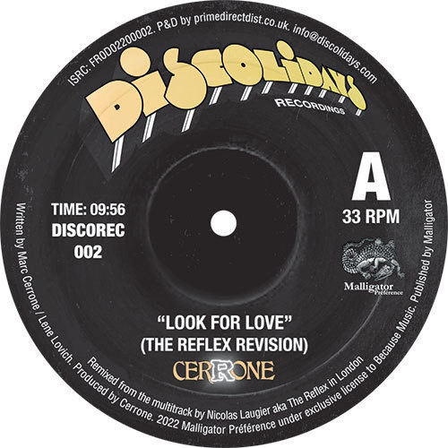 Thumbnail: Cerrone Look For Love / Hooked On You [The Reflex Revisions]