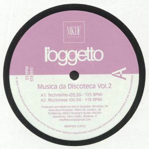 Thumbnail: L'oggetto - Musica da Discoteca Vol.2