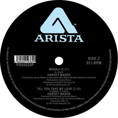 Thumbnail: Harvey Mason Groovin' You / Modaji / Till You Take My Love