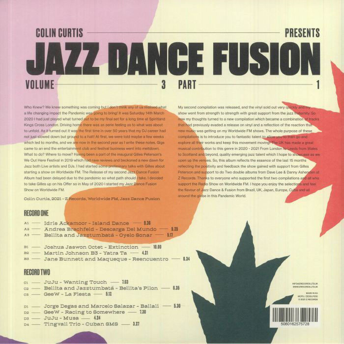 Thumbnail: Colin Curtis Presents Jazz Dance Fusion Volume 3, Part One