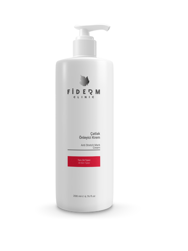 Çatlak Önleyici Krem (Anti-Stretch Mark Cream) 200ml | Fiderm Clinic