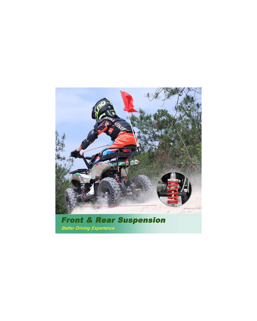 Miniatura: X-PRO Gas ATV 4 Wheelers 40cc ATV Quads Quad with Front and Rear Disc Brake