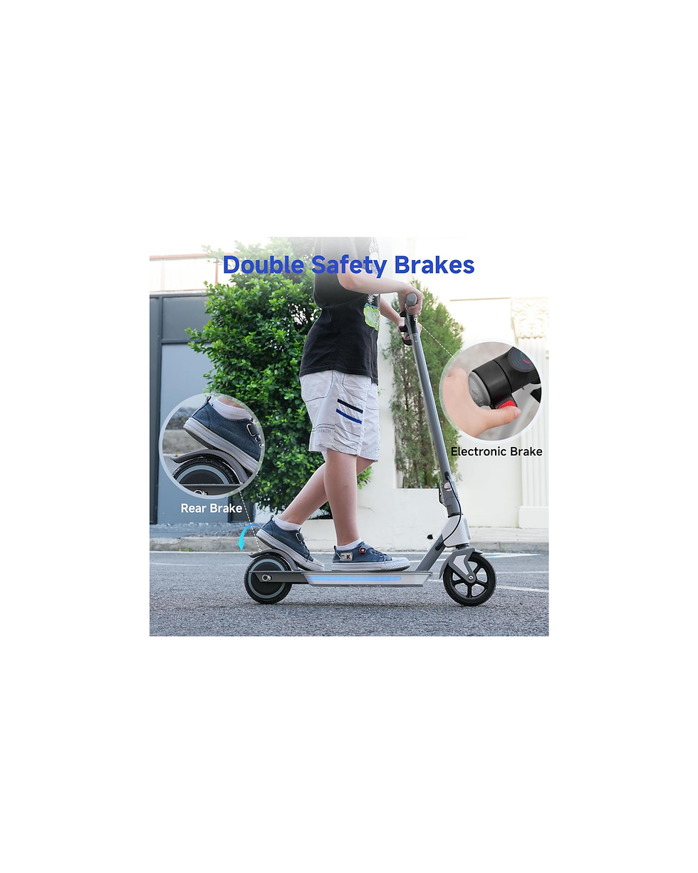 Miniatura: isinwheel Electric Scooter for Kids Ages 6-14, 200W/150W Foldable Kids Electric