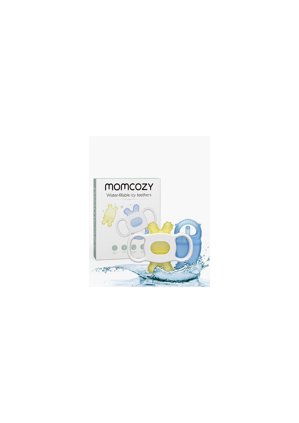 Miniatura: Momcozy Water Fillable Teether - 2pc