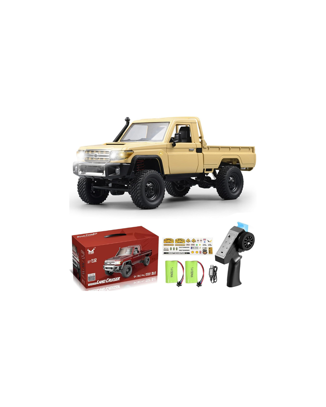 RC Crawler, 1/12 LC79 RC Rock Truck, MN-82 Land Cruiser Remote Control Pickup
