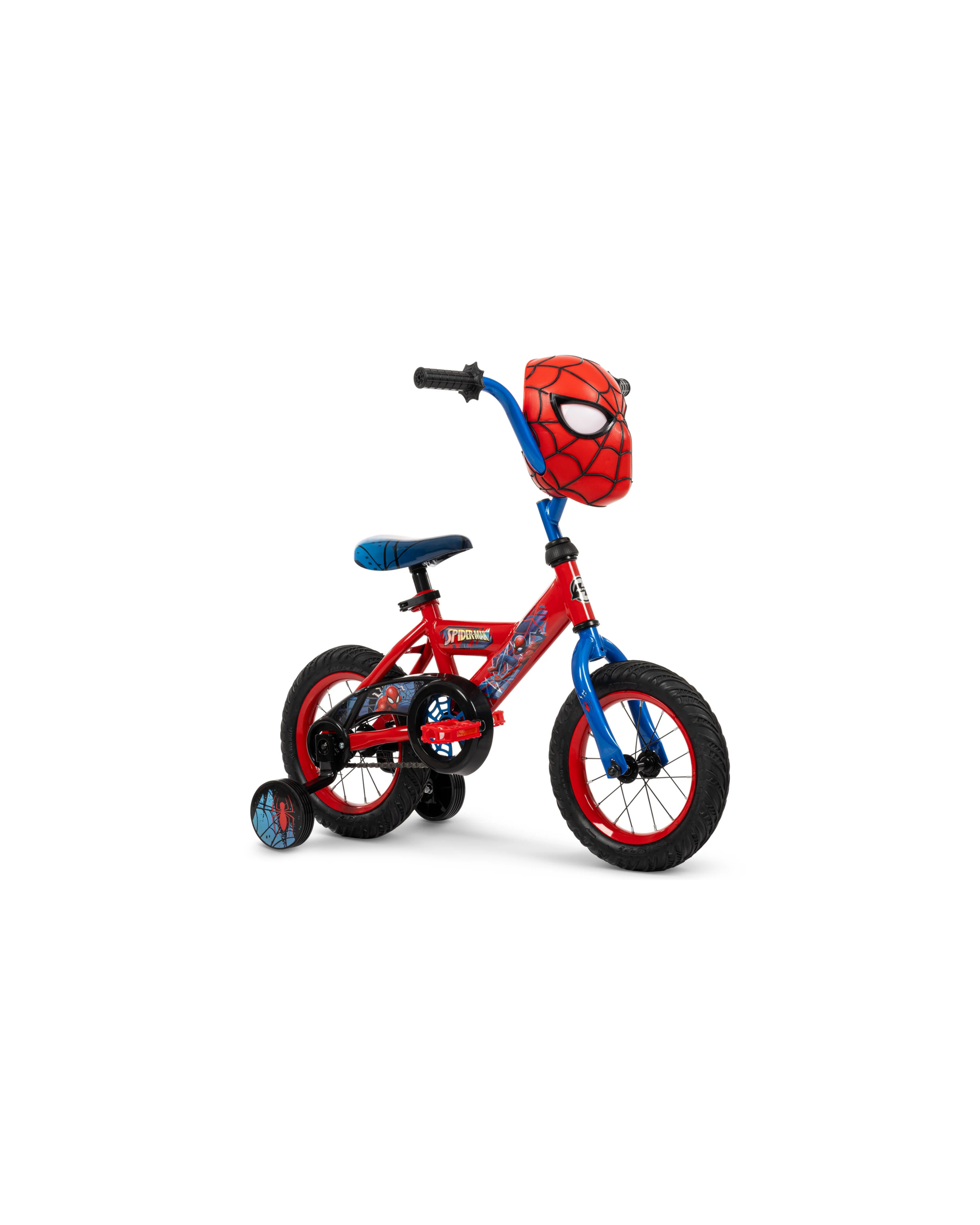 Huffy 12" Marvel Spider-Man Kids' Bike, Fits Riders 3'1" - 3'5", Red, Child