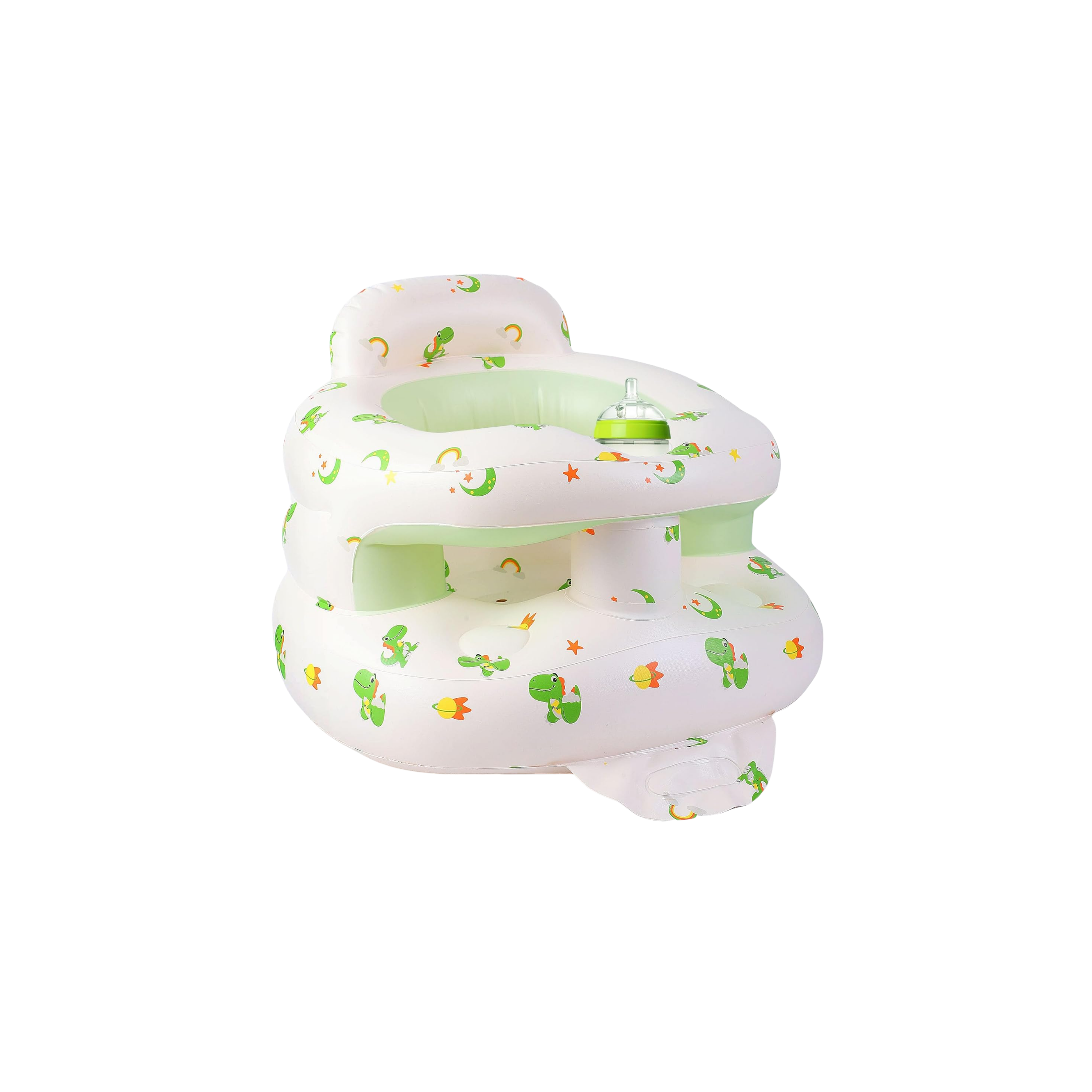 Asiento Inflable con Bomba de Aire Integrada Para Bebés de 3 a 36 Meses