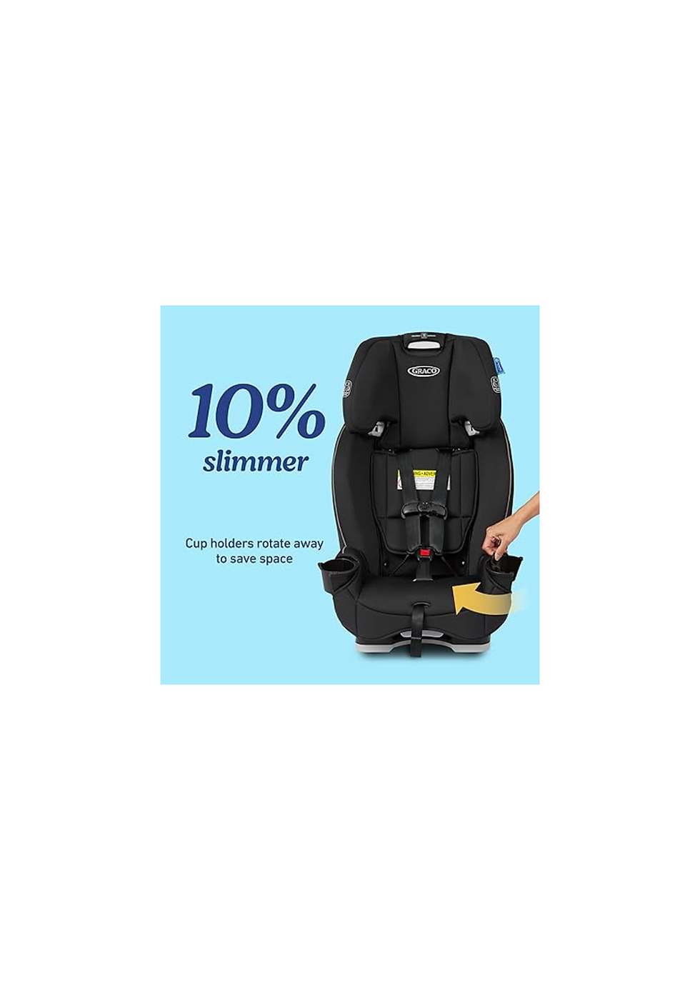 Miniatura: Graco Slimfit 3 in 1 Convertible Car Seat | Silas