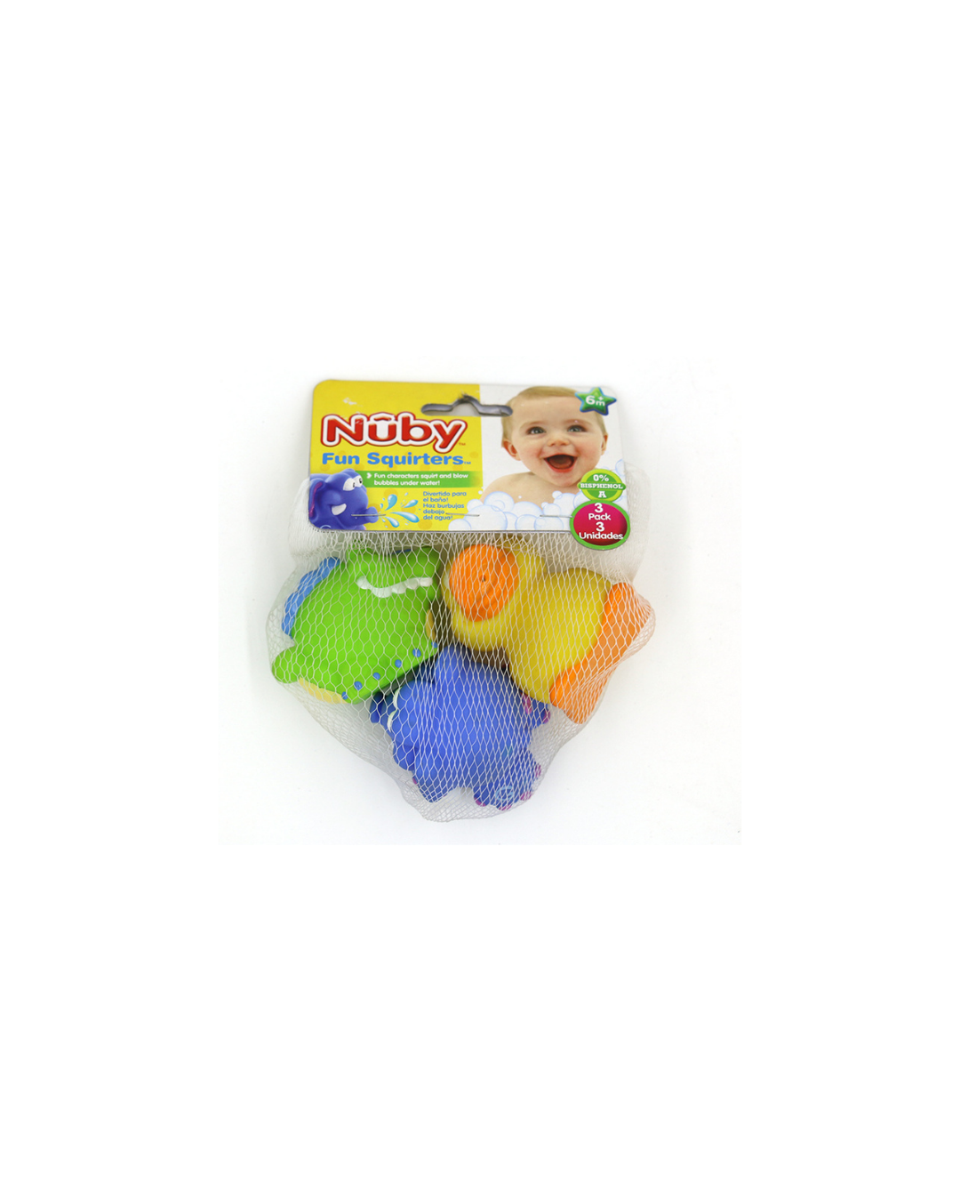 Set NUBY -  3 Animalitos Para Baño
