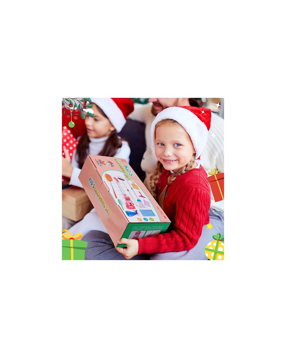 Miniatura: Meland Kids Cleaning Set - Toddler Broom and Toy Vacuum Cleaner