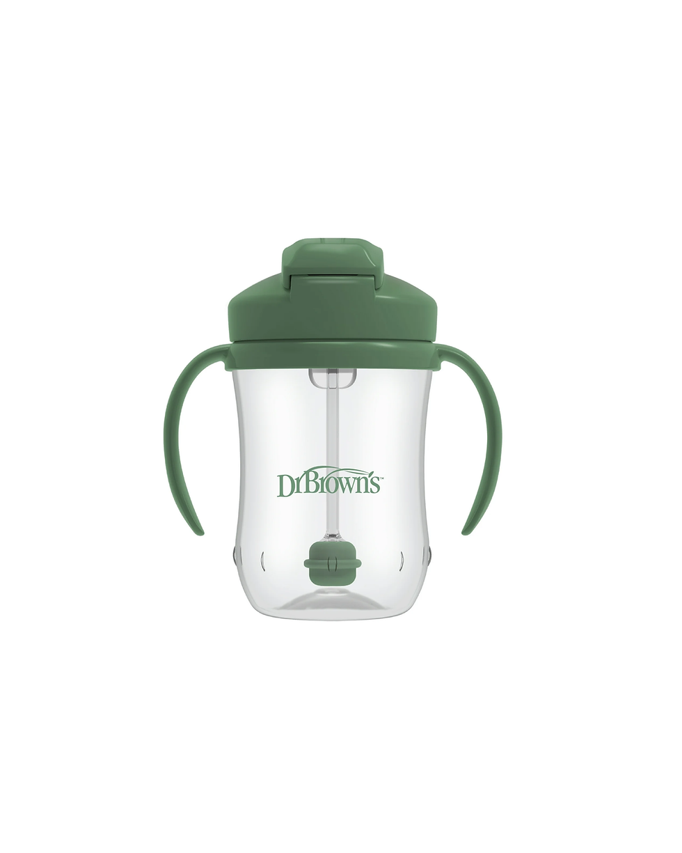 Miniatura: Dr. Brown's Vaso con Popote con Peso para Bebé, 9oz/270mL