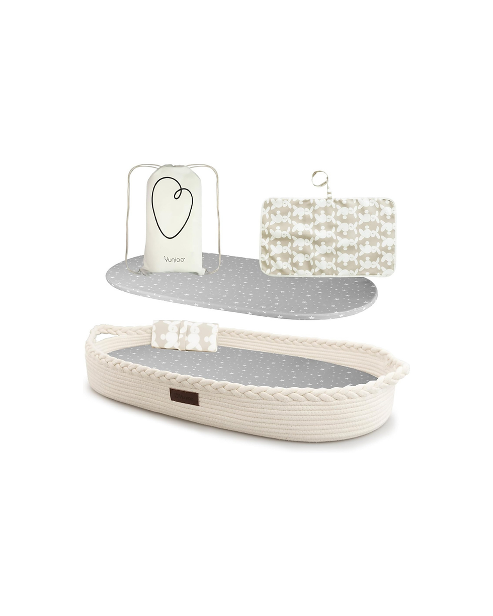 Miniatura: Baby Changing Basket, Portable Diaper Changing Pad, Moses Basket for Newborns