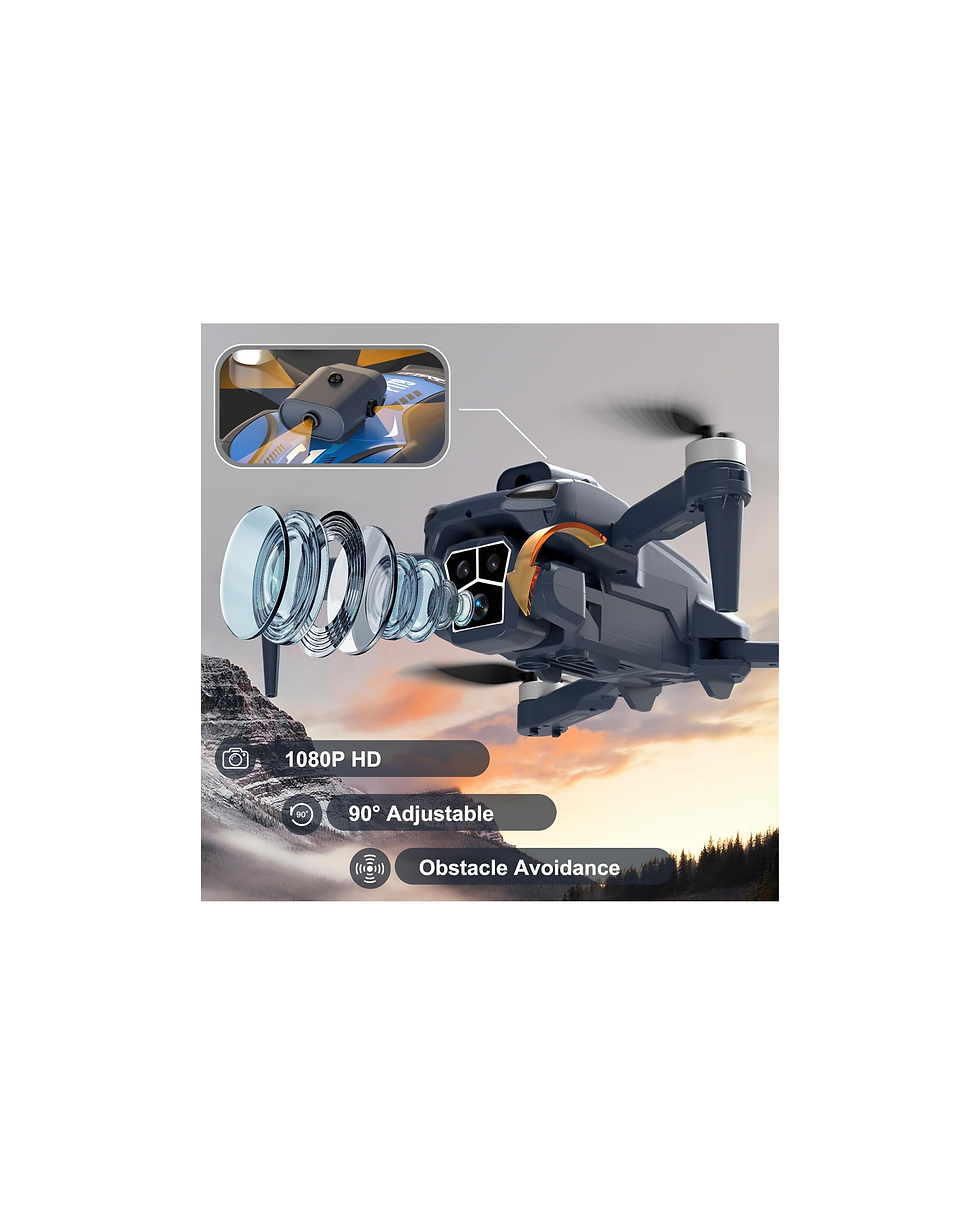 Miniatura: F179 Drone with 1080P Camera, Brushless Motors,Obstacle Avoidance & WIFI Control