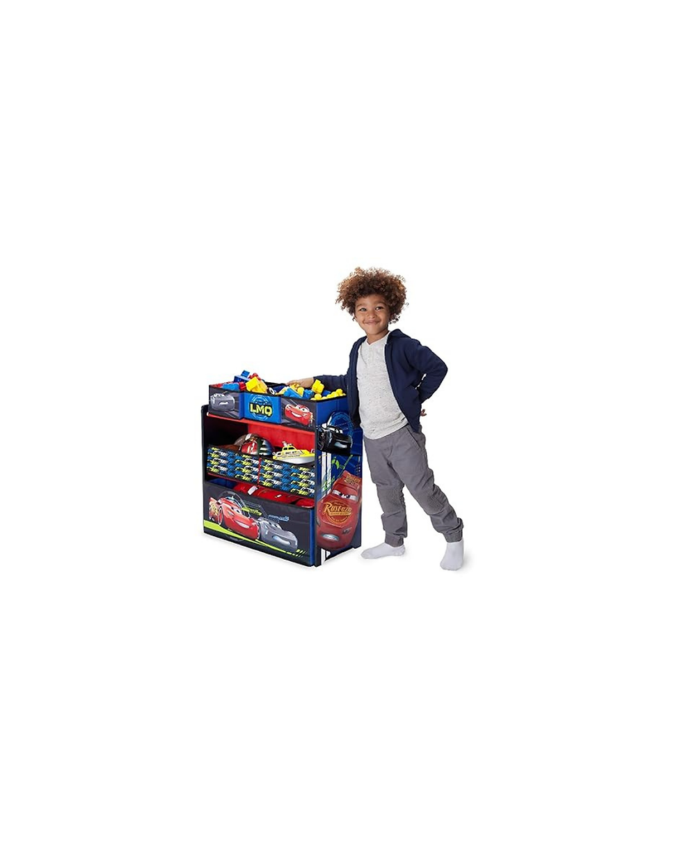 Miniatura: Delta Children Multi-Bin Toy Organizer - Organizador de juguetes y juego de mesa