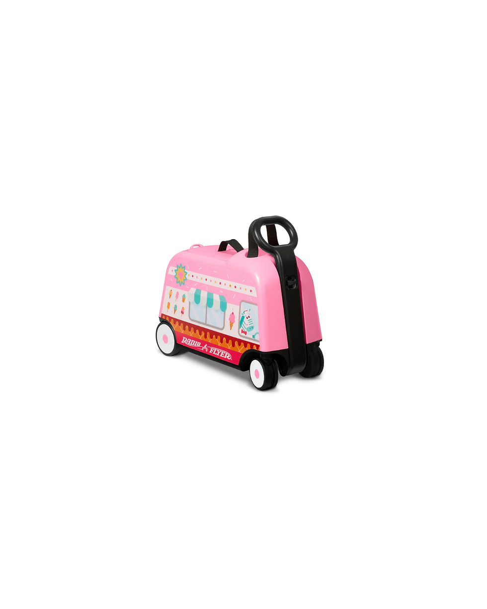 Miniatura: Radio Flyer 3-in-1 Happy Traveler Camper, Ride on Toy, Toddler Carry-On Storage