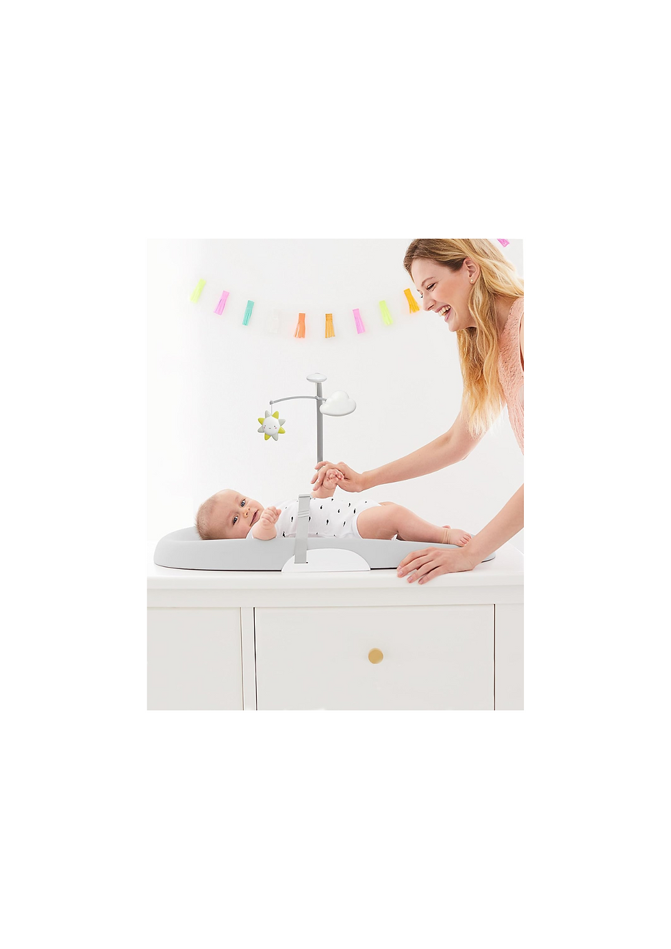 Miniatura: Skip Hop 16" Nursey Style Wipe Clean Changing Pad