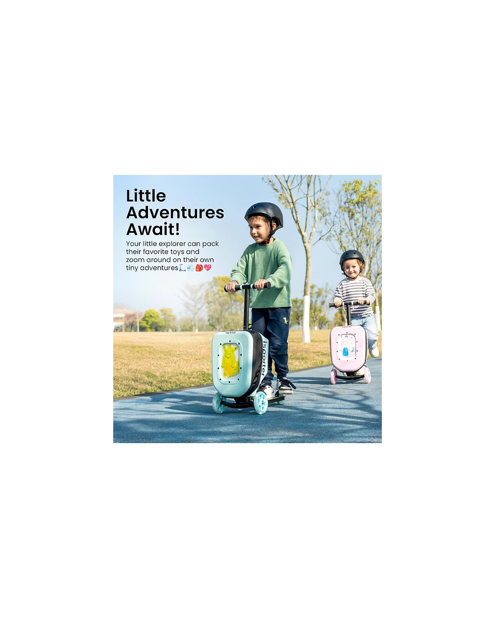 Miniatura: Sporter Luggage Scooter for Kids Ages 2-5 / Patinete de equipaje para niños