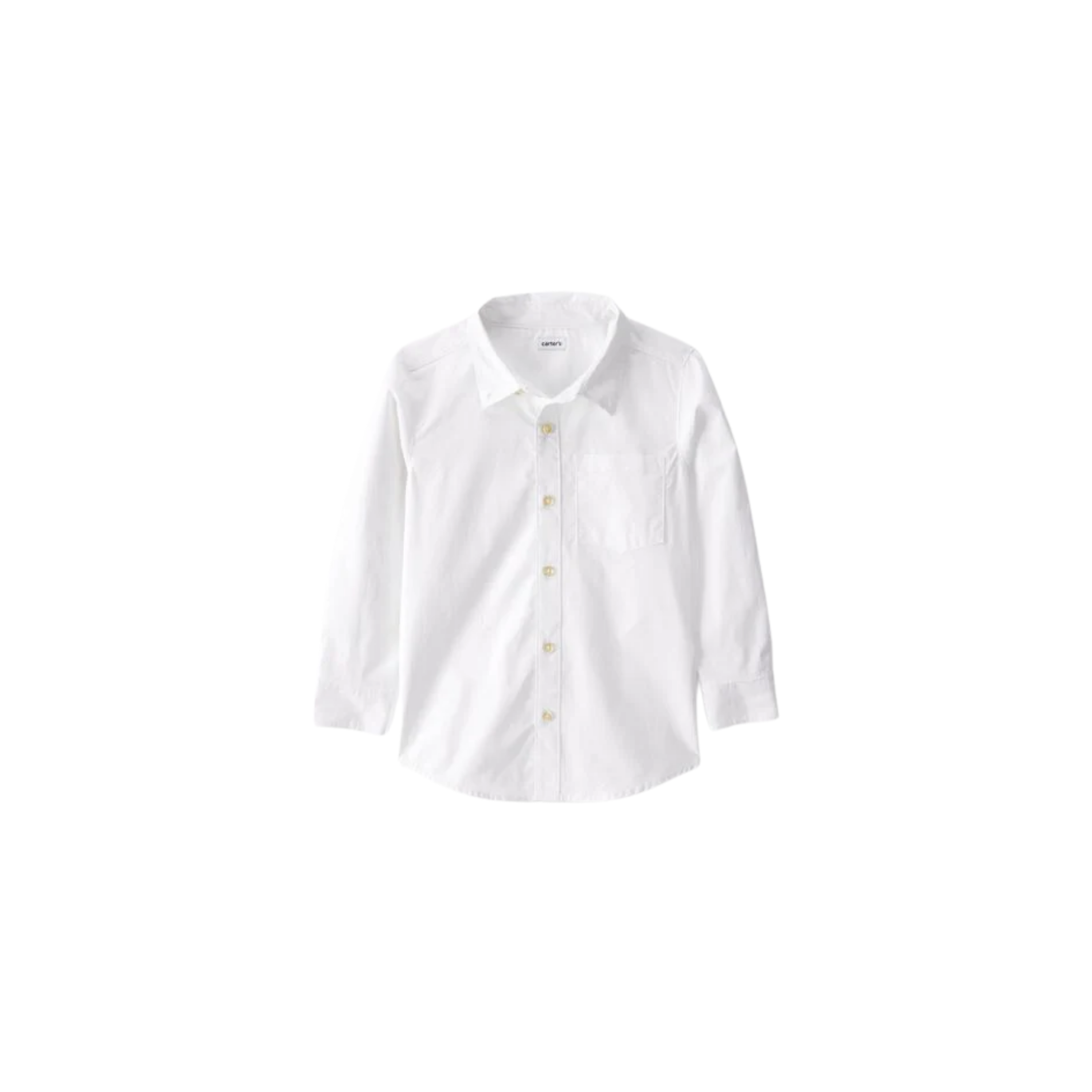 Camisa Oxford de Botones Para Niños de Carter's