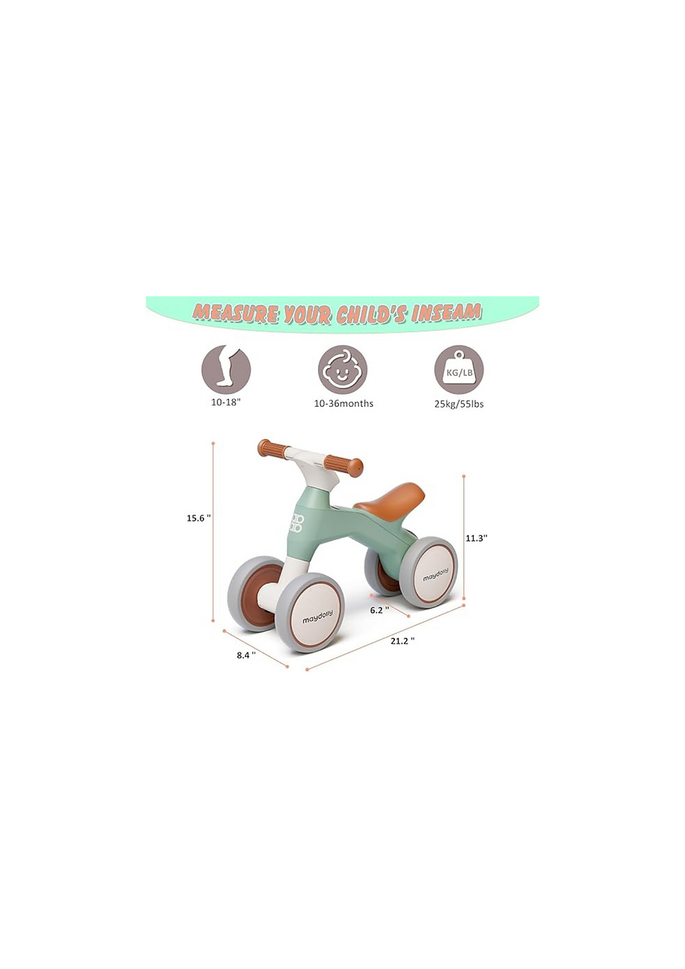 Miniatura: Bicicleta de Balance Maydolly