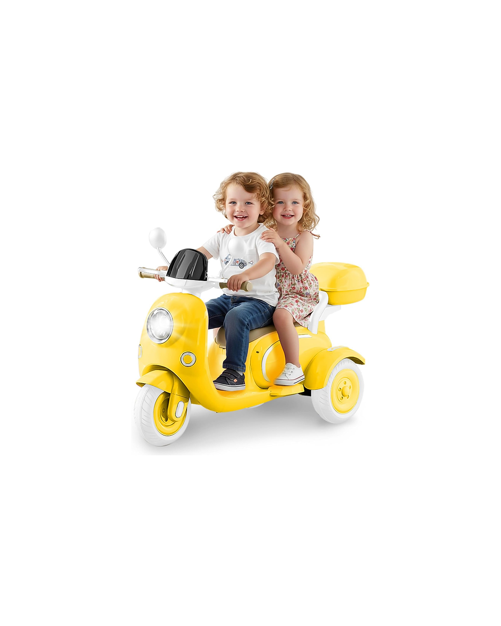 Miniatura: HEIMILI 12V Kids Electric Motorcycle,Electric Scooter for 3 Year Old, Girls Toy