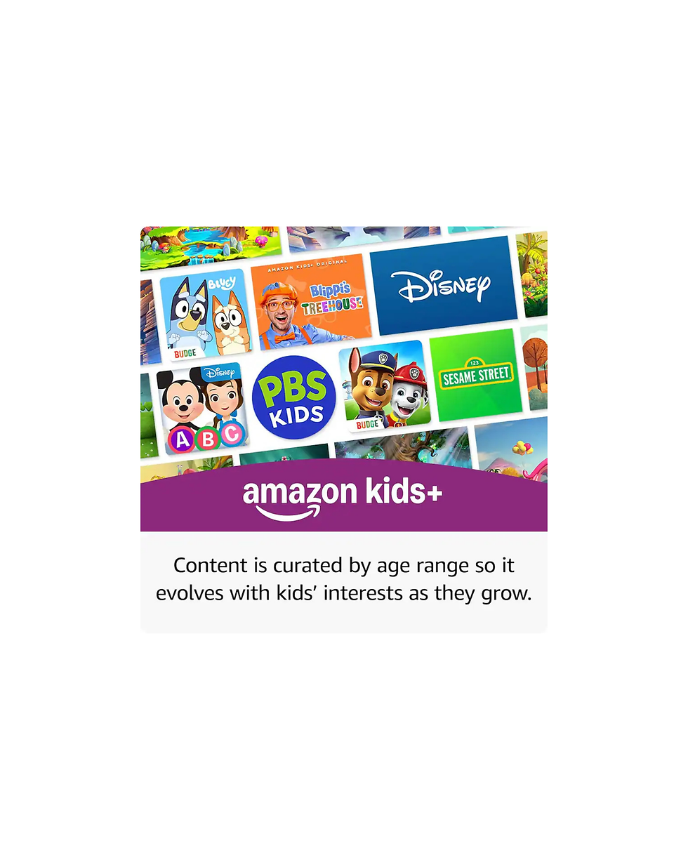 Miniatura: Fire 7 Kids - 7" Tablet (2023) 16GB with Amazon Kids+ (6 Month Subscription)