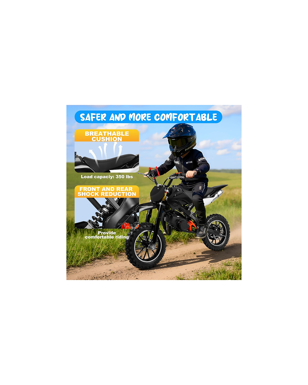 Miniatura: 50cc Kids Dirt Bike,Dirt Bike for Kids,Gas Dirt Bikes with 2-Stoke