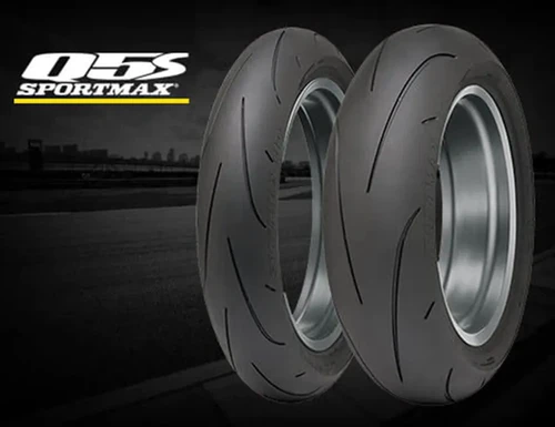 DL Q5S 120/70ZR17 190/50ZR17 タイヤ前後セット Q5S Dunlop 120