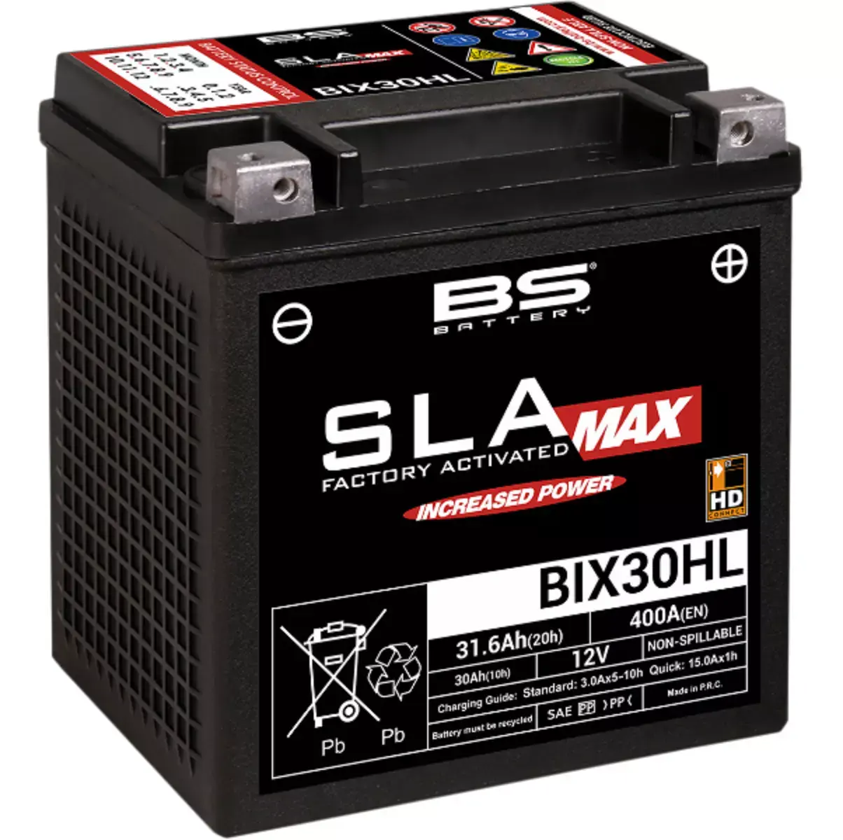SLA-MAX BS BATTERY HARLEY TOURING 1997-2025.