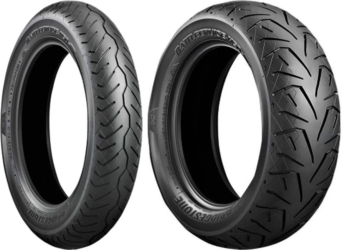 BRIDGESTONE H50 BATTLECRUISE 180/65-16 & 130/60-19 TIRE SET