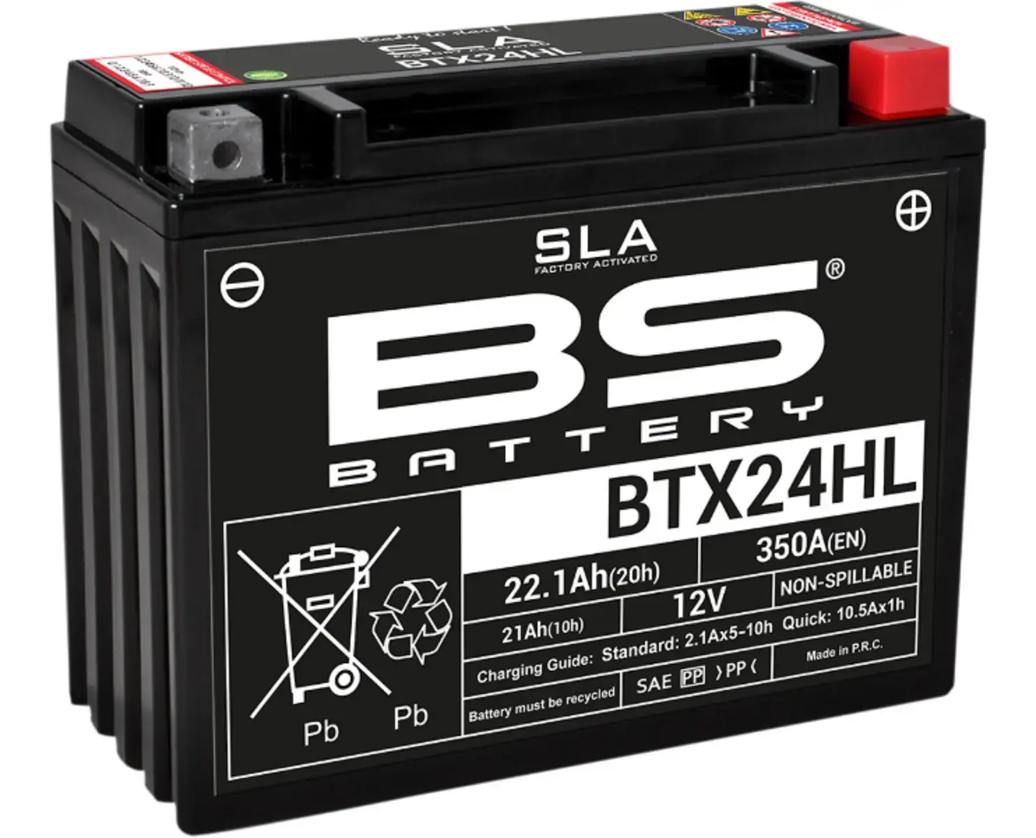 SLA-MAX BS BATTERY BTX24HL