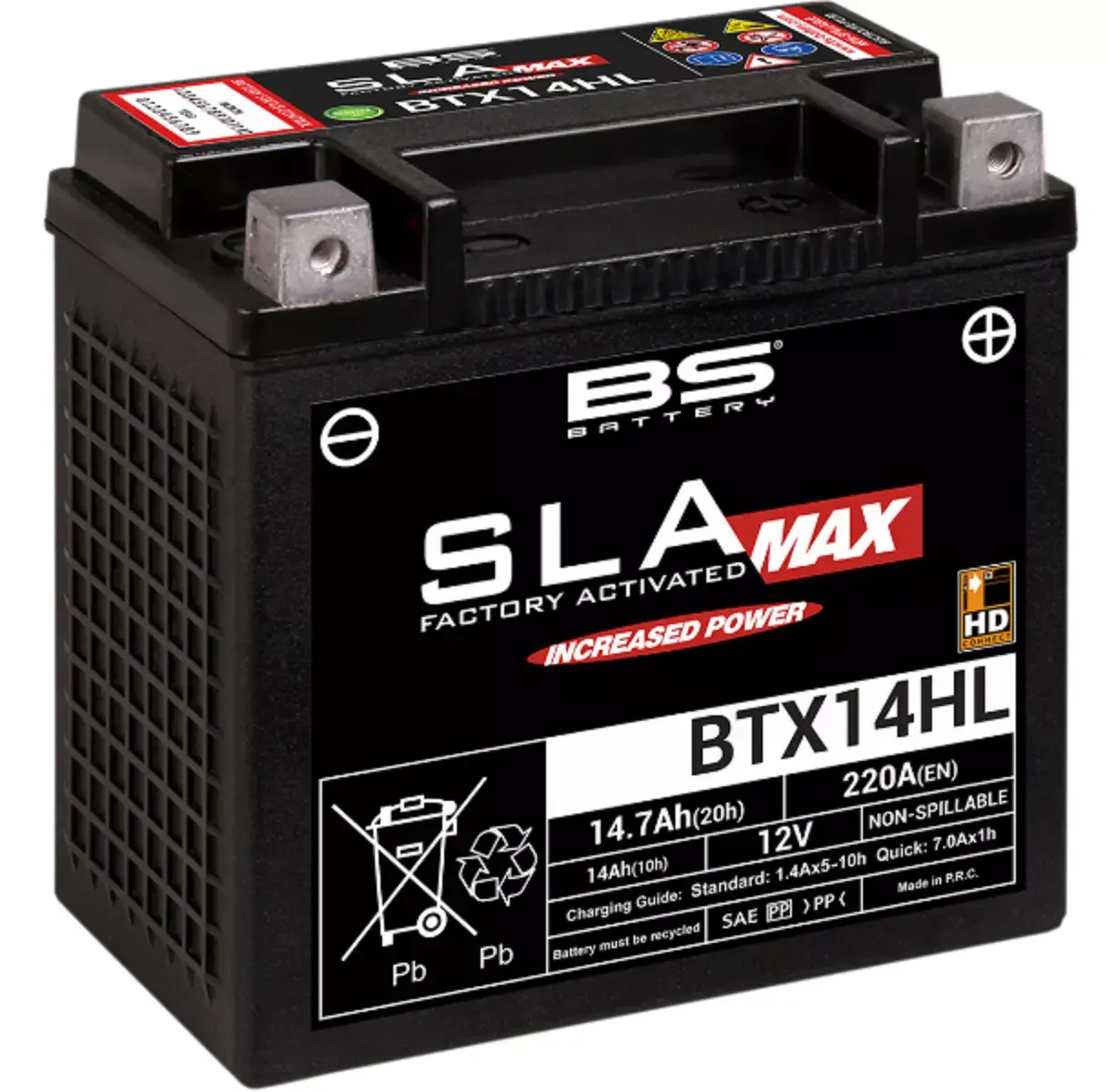 SLA-MAX BS BATTERY BTX14HL