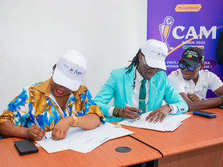 Vano Baby devient Ambassadeur officiel de la CAM BENIN