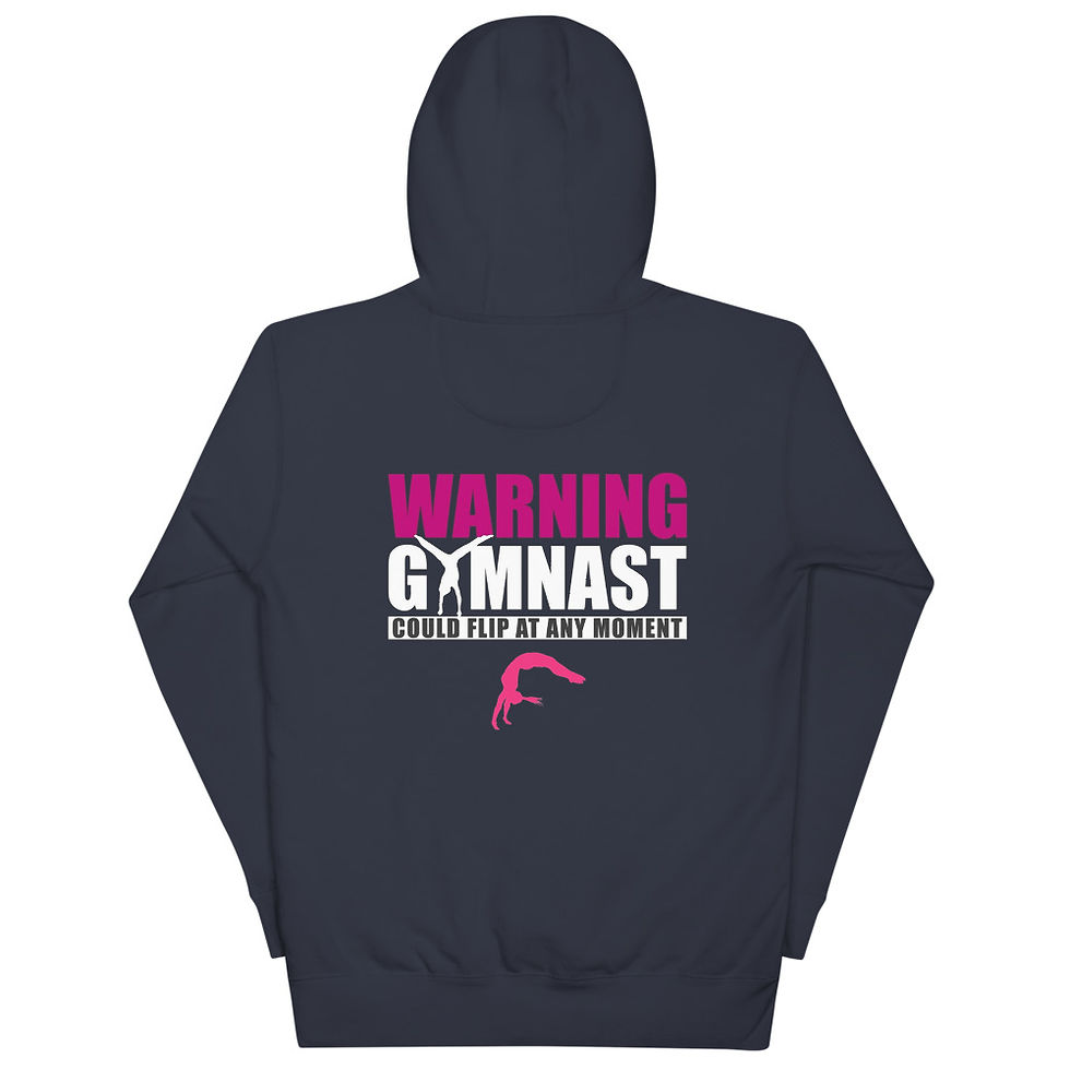 Thumbnail: Adult Warning gymnast could flip Hoodie