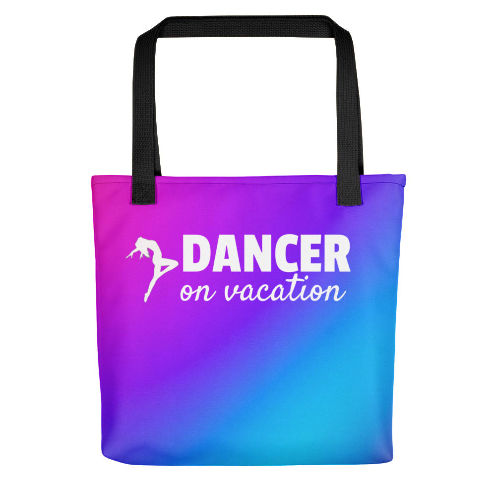 Dancer on Vacation Tote bag  