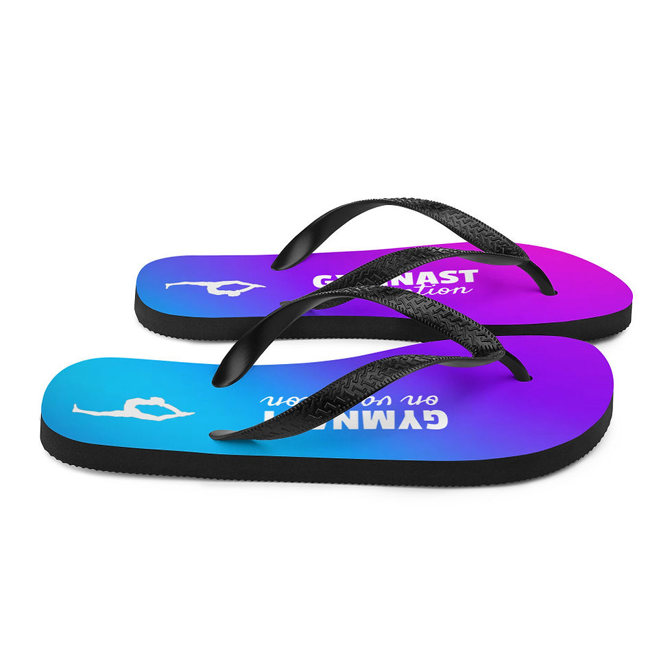 Thumbnail: Gymnast on vacation Flip-Flops