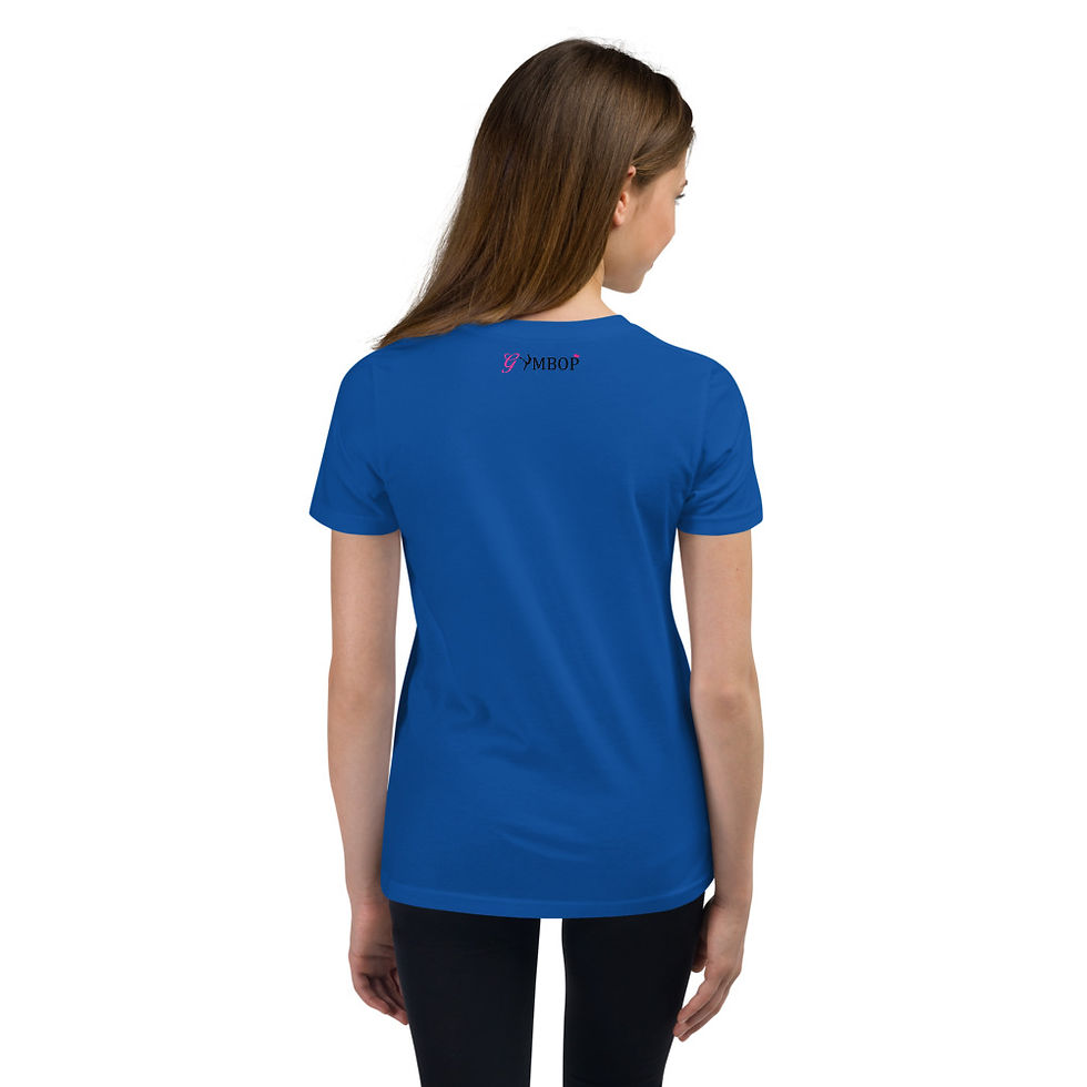 Thumbnail: Youth Installing amazing gymnast Short Sleeve T-Shirt