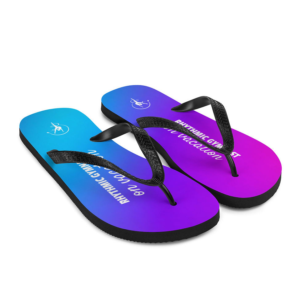 Thumbnail: Rhythmic Gymnast  on vacation Flip-Flops (Adults)