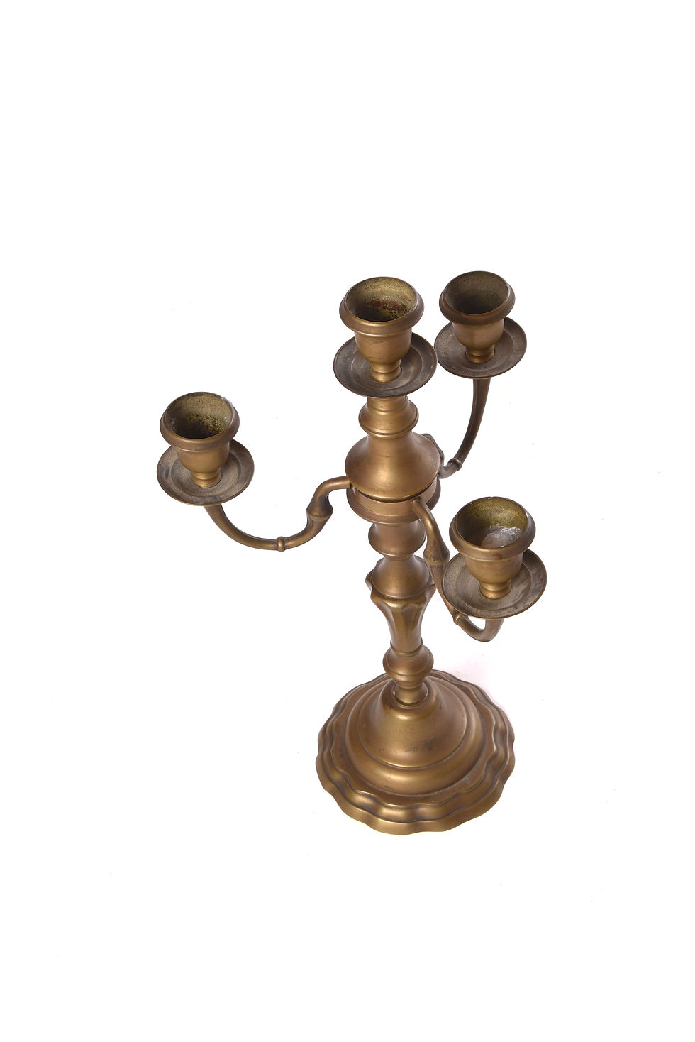 Miniature : Chandelier 5 branches en bronze