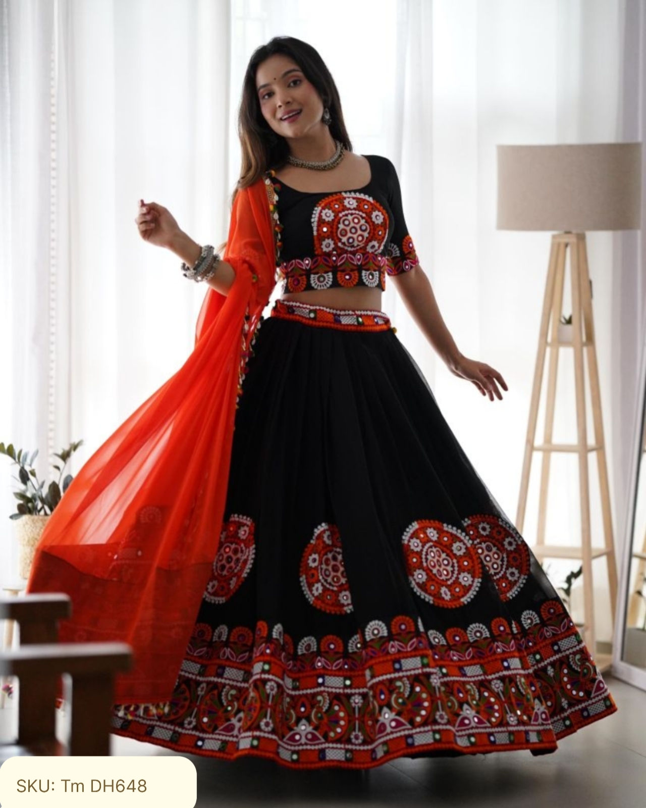 Designer Georgette Lehenga Choli Ensemble