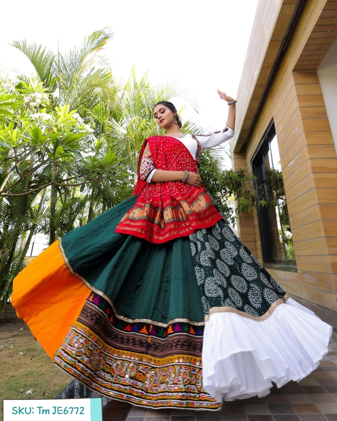 Casual Couture: Elevate Your Look with Cotton Lehenga Choli