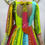 Thumbnail: Vibrant Elegance: Multi-Color Gown for All Occasions
