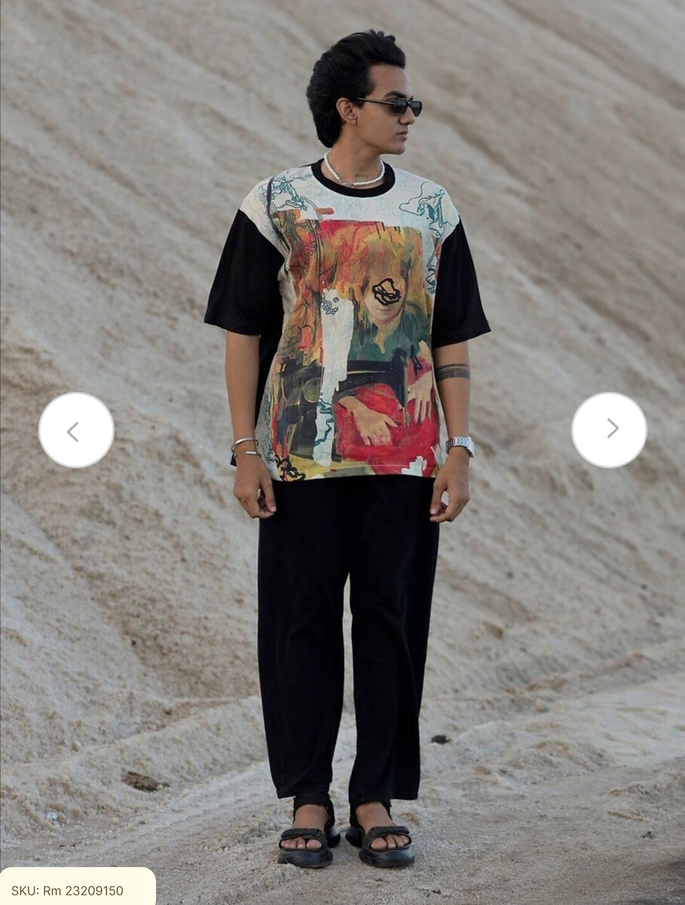 Thumbnail: Graphic Printed Oversized T-Shirt