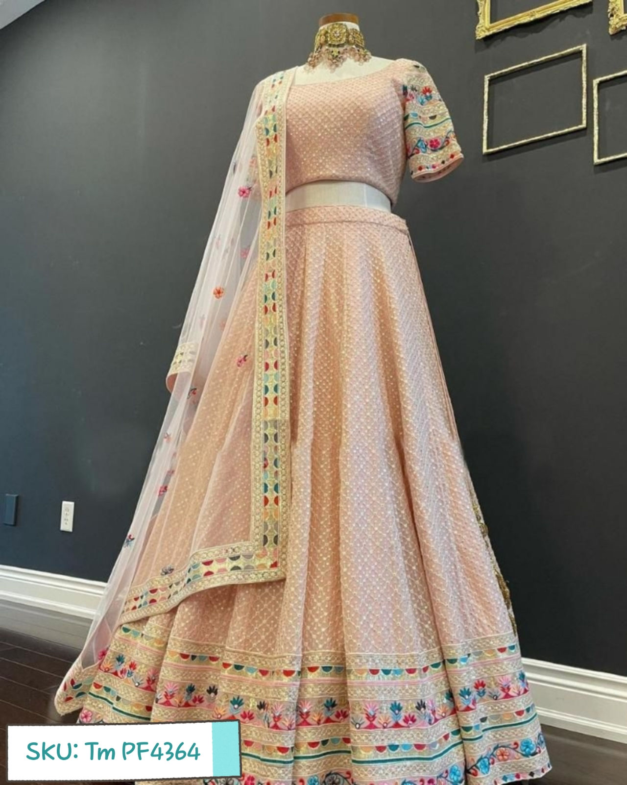Luxury Embroidered Lehengas by Top Designers