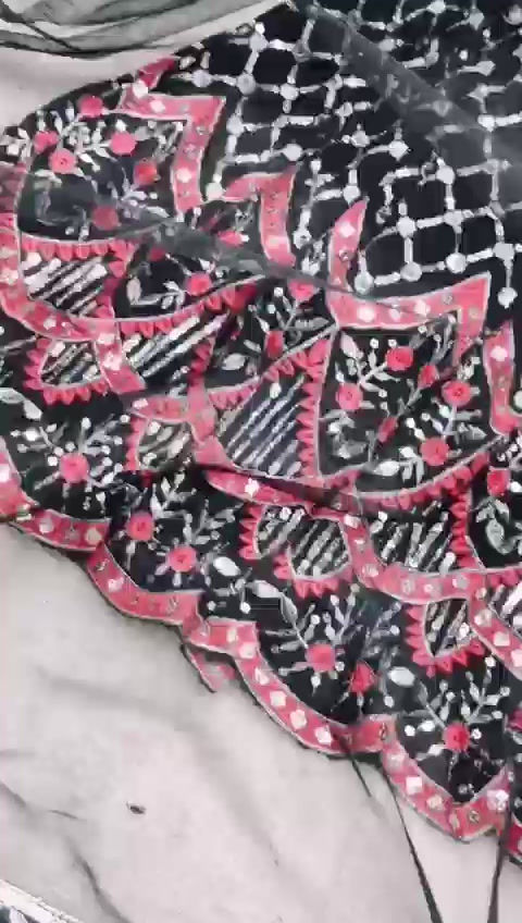 Thumbnail: Designer Fancy Style Gown Pent With Dupatta Set