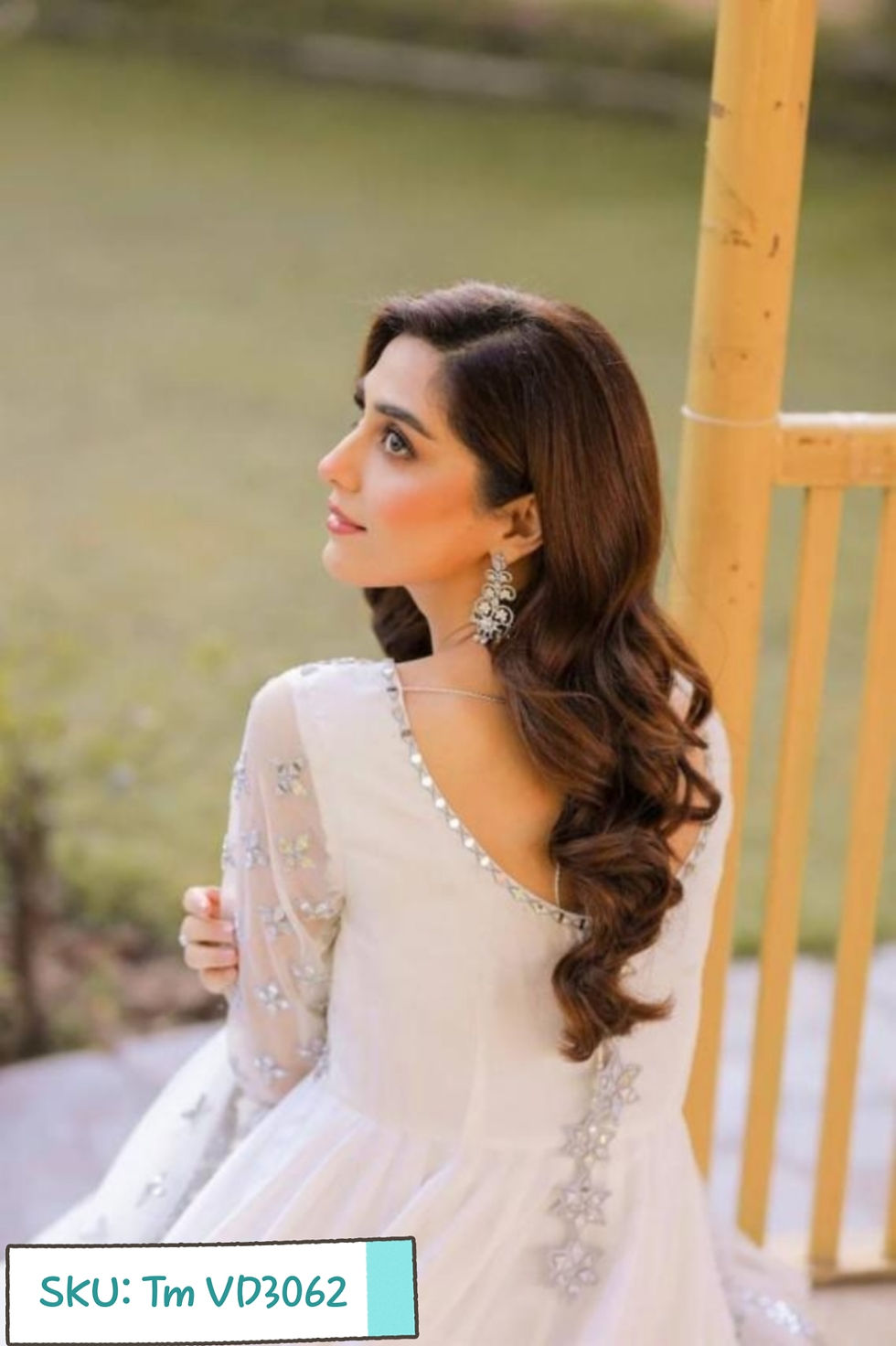 Thumbnail: Designer Embroidery Anarkali Gown