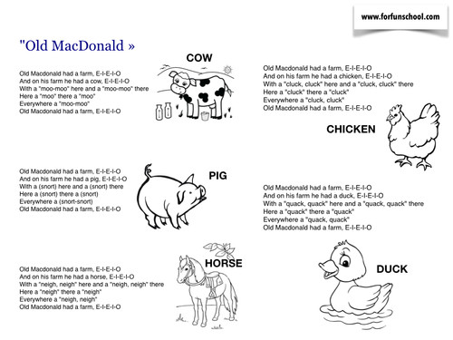 Fun School Activities For Children English Spanish French