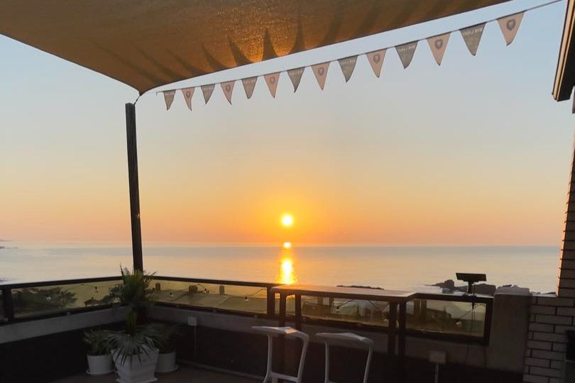 頭城海景民宿 可看海景 眺浪島民宿 Ocean Isle Inn 龜山島日出 頭城海景日出景點