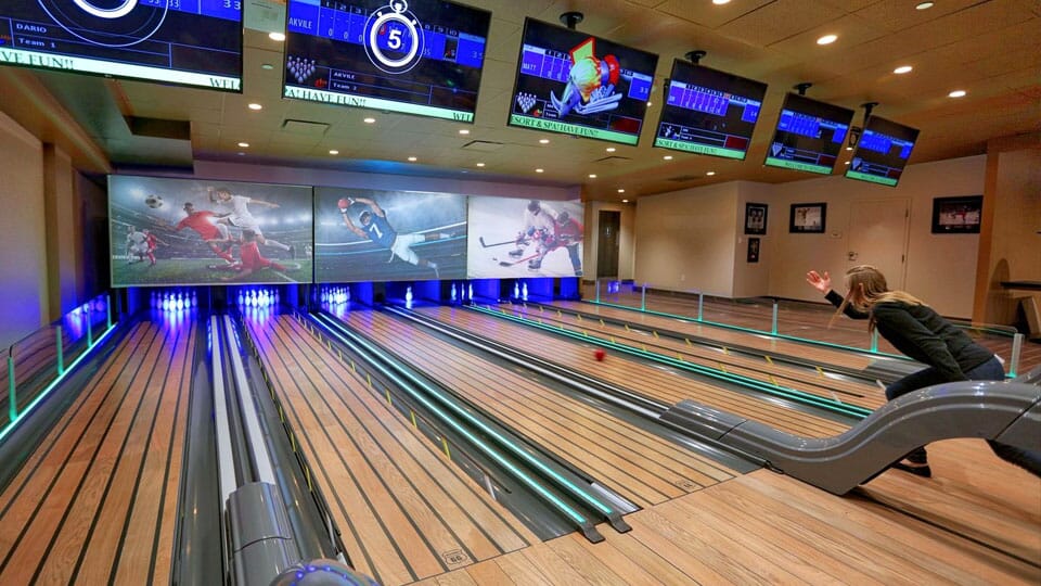 Bowling alley at Westgate